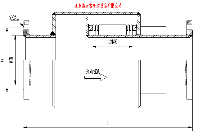 ZM(I)直埋I型膨脹節(jié)結(jié)構(gòu)